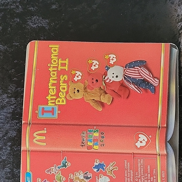 TY 2000 McDonald's International Bears II Teenie Beanie Bears Germania the Bear - Picture 6 of 6